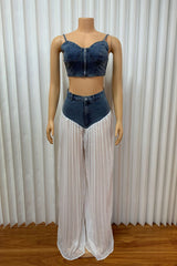 Denim Drift Set