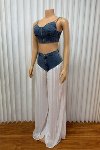Denim Drift Set